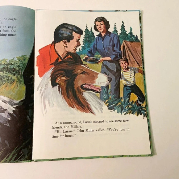 Vintage 1973 Lassie And the Secret Friend A Golden Book  by Kennon Graham - Picture 13 of 16
